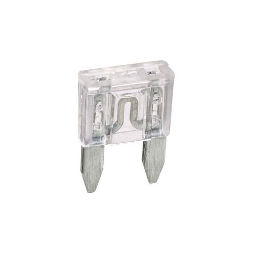 Narva 25 Amp White Mini Blade Fuse (Blister Pack Of 5)