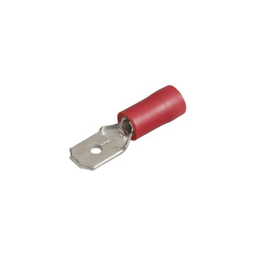 Narva Male Blade Terminal Red 6.3mm