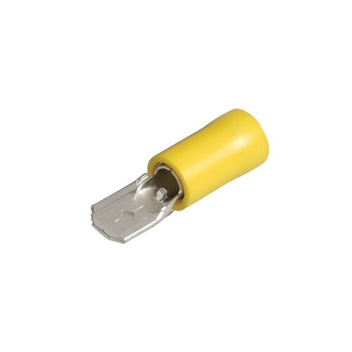 Narva Male Blade Terminal Yel. 6.3mm