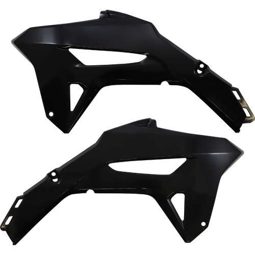 UFO Radiator Shroud - Honda CRF450R 21 - Black