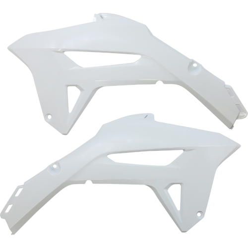 UFO Radiator Shroud - Honda CRF450R 21 - White