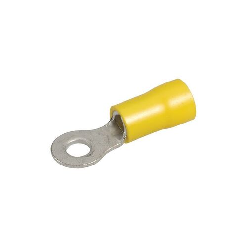 Narva 4.3mm Ring Terminal Yellow (14 Pack)