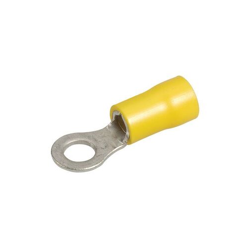 Narva 5.0mm Ring Terminal Yellow (14 Pack)