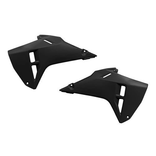 UFO Honda Radiator Covers - CRF250R/RX 22-24 CRF450R/RX 21-24 - Black