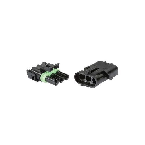 Narva 3 Way Female Waterproof Connector Housing (2 Pack)