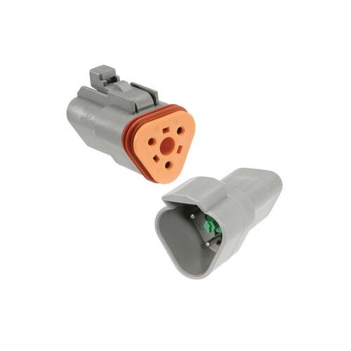 Narva 3 Way Waterproof Deutsch Connector Housing Kit (2 Pack)