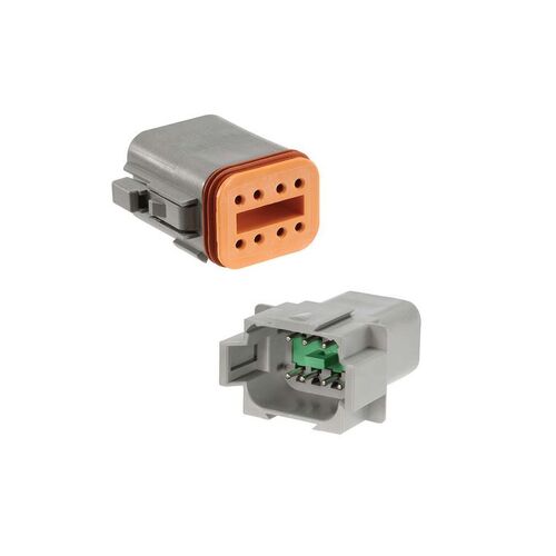Narva 8 Way Waterproof Deutsch Connector Housing Kit (2 Pack)