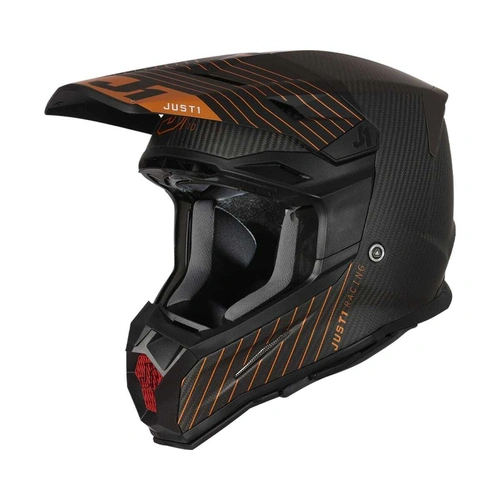 Just1 J22 10th Anniversary Helmet - Bronze/Black/White/Carbon - XS - SKU:606022020100102