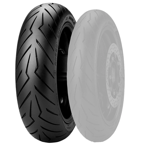 Pirelli Diablo Rosso Scooter - Rear - 160/60R14 - [65H] - TL