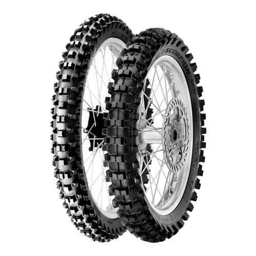 Pirelli Scorpion XC Mid Soft - Rear - 110/100-18 - [64M] - SKU:61-355-66