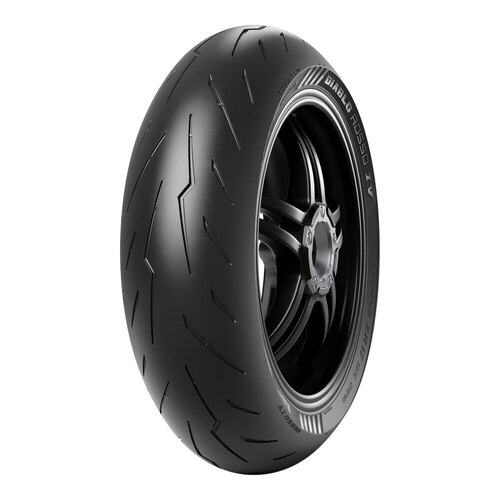 Pirelli Diablo Rosso IV - Rear - 180/60ZR17 - [75W] - TL - SKU:61-397-95