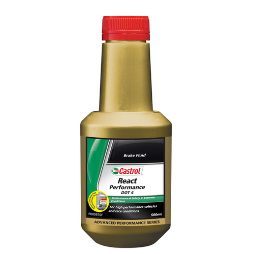 Castrol React Performance DOT 4 Brake Fluid - 500ml