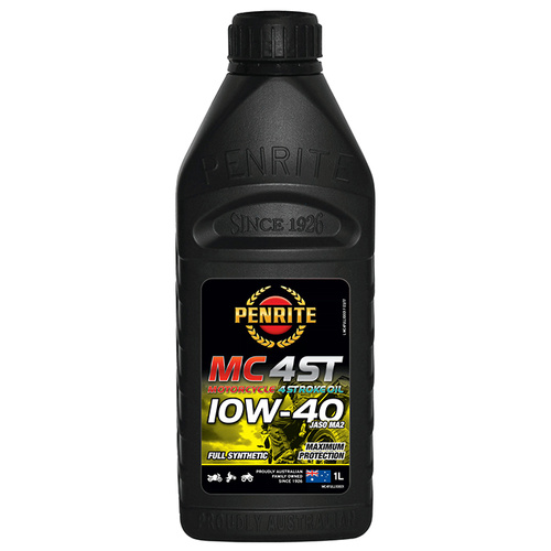 Penrite MC-4ST 10W-40 Full Synthetic Oil - 1 Litre - SKU:6107756