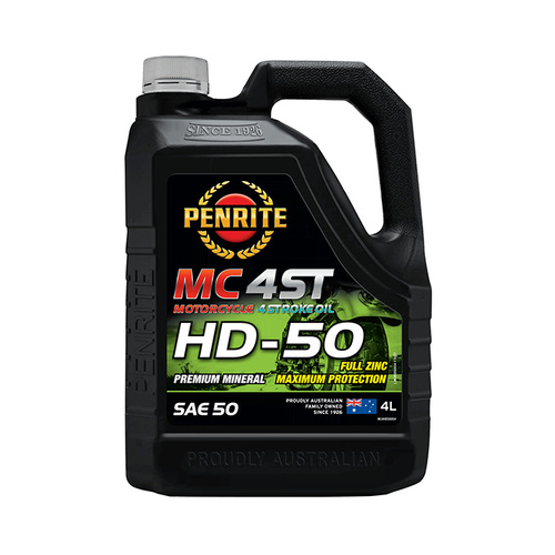 Penrite MC-4ST HD SAE 50 Mineral Oil - 4 Litres - SKU:6107778