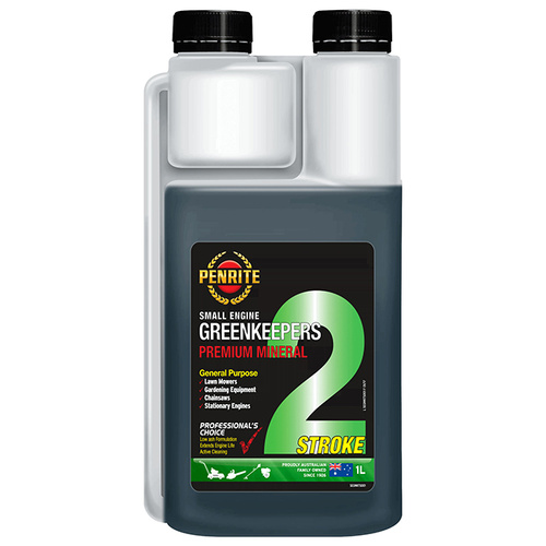 Penrite Small Engine Greenkeepers 2 Stroke Mineral Oil - 1 Litre - SKU:6107798