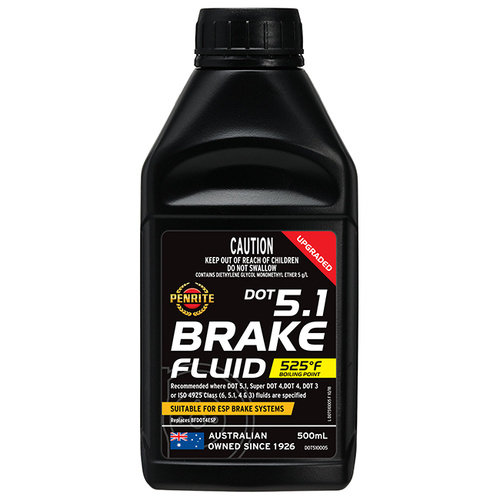 Penrite DOT 5.1 Brake Fluid - 500ml - SKU:6107816