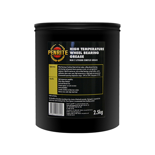 Penrite High Temperature Bearing Grease  - 2.5kg - SKU:6107827