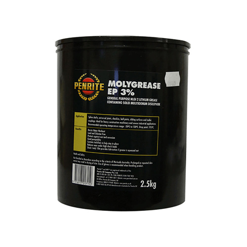 Penrite Molygrease EP 3% - 2.5kg - SKU:6107833