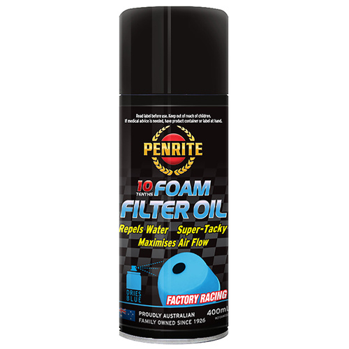 Penrite Foam Filter Oil Aerosol - 400ml/300g - SKU:6107842