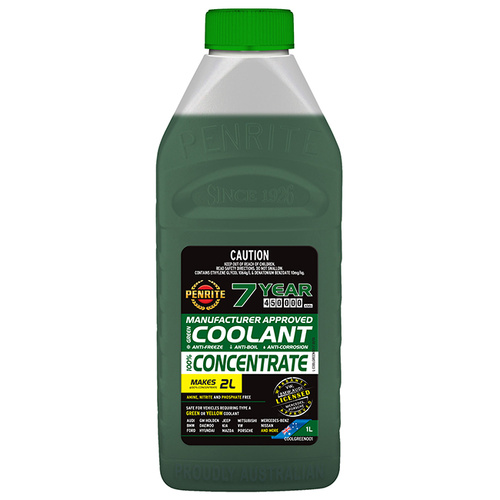 Penrite Green OEM Coolant Concentrate - 1 Litre - SKU:6107857