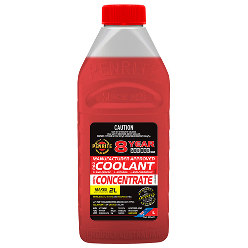 Penrite Red OEM Coolant Concentrate - 1 Litre - SKU:6107873