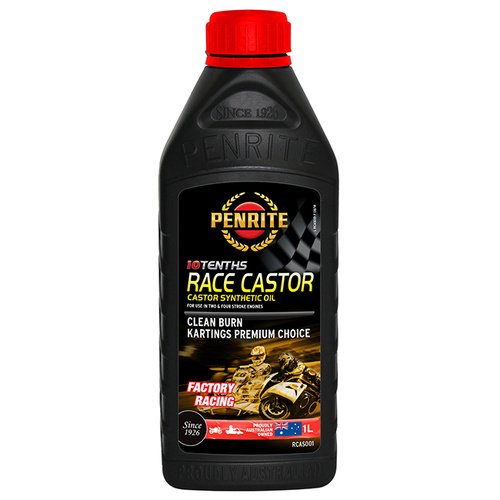 Penrite 10 Tenths Race 20W-40 Synthetic Casor Oil  - 1 Litre - SKU:6107958