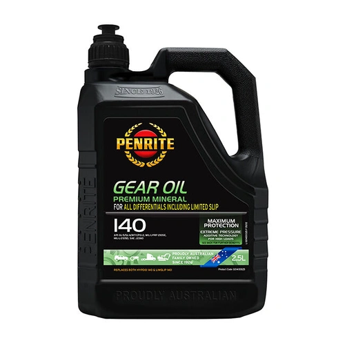 Penrite 140 Mineral Gear Oil - 2.5 Litre