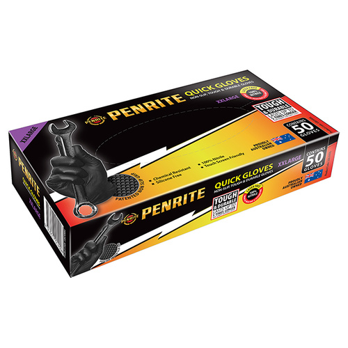 Penrite Quick Glove 50 Pack - 2XL - SKU:6108202