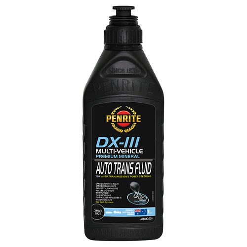 Penrite ATF DX-III Mineral Transmission Fluid - 1 Litre - SKU:6108216