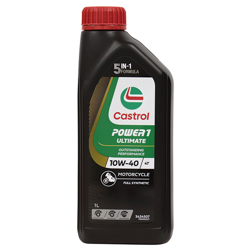 Castrol Power 1 Ultimate 10W-40 4 Stroke Oil - 1 Litre