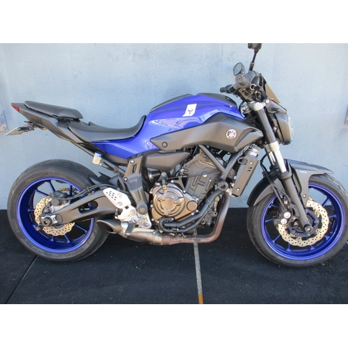 2017 Yamaha 690CC MT-07 HOA (ABS) Road