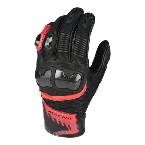 Macna Chizu Gloves - Black/Red - S - SKU:64-3481-26