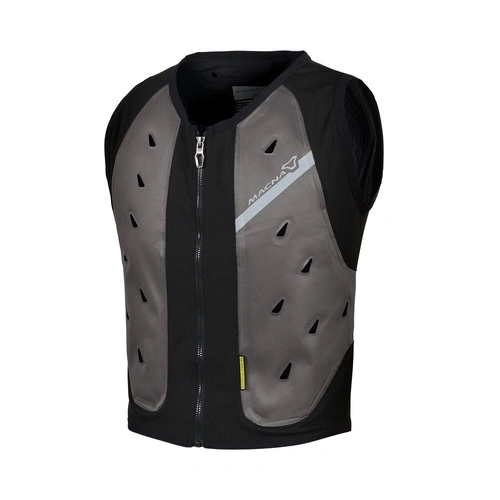 Macna Evo Dry Cooling Vest - Black/Grey - S/M - SKU:64-7040-95