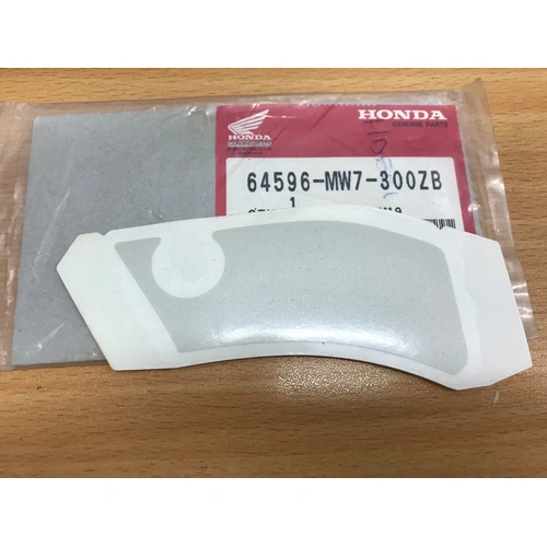 CBR1000F 1991-92 OEM STRIPE,LEFT TOP INNER FAIRING.*TYPE7* 64596MW7300ZB - SKU:64596MW7300ZB