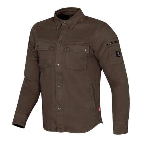 Merlin Brody Utility Shirt - Brown - S - SKU:65-139-32