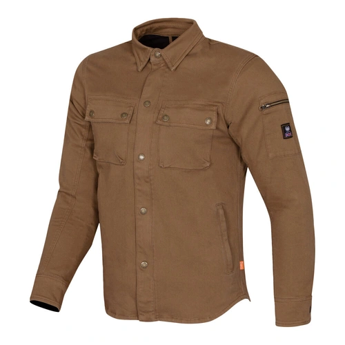Merlin Brody Utility Shirt - Camel - S - SKU:65-139-52