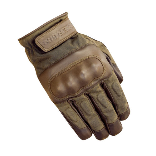 Merlin Ranton Wax Proofed Leather Glove - Brown - S - SKU:65-317-82