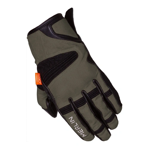 Merlin Mahala Raid Glove - Black/Olive - L - SKU:65-341-04