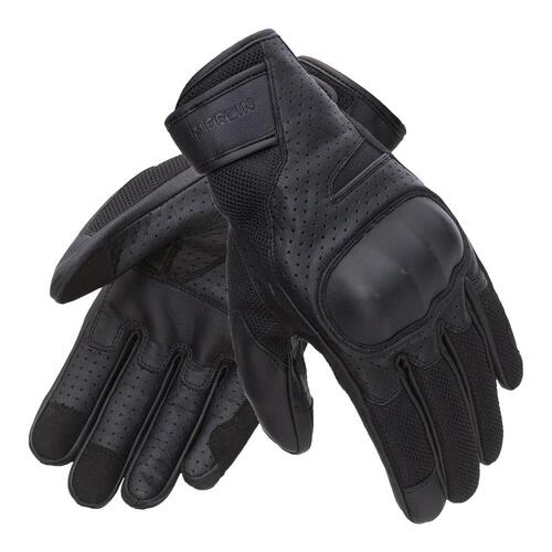 Merlin Griffin Urban D3O Gloves - Black - S - SKU:65-354-02