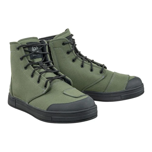 Merlin D30 Knots Canvas Riding Shoes - Olive