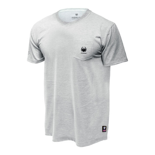 Merlin Walton T-Shirt - Grey - S - SKU:65-506-72