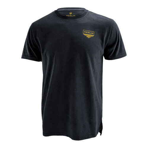 Merlin Truro T-Shirt - Black - S - SKU:65-507-12