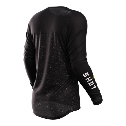 Shot Contact Speck Jersey - Black/Neon Yellow