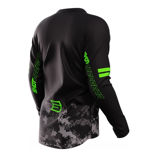 Shot Devo Army Jersey - Green