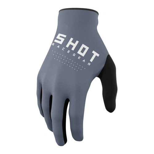 Shot Raw Glove - Grey - S - SKU:66-3136-08