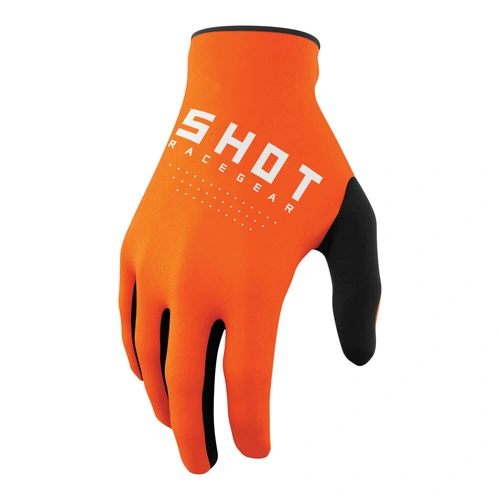Shot Raw Glove - Orange - S - SKU:66-3138-08