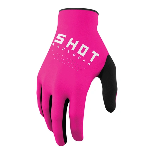 Shot Youth Raw Glove - Pink - 10/11 - SKU:66-3303-24