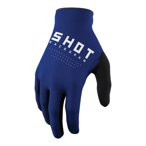 Shot Youth Raw Glove - Blue - 8/9 - SKU:66-3305-23