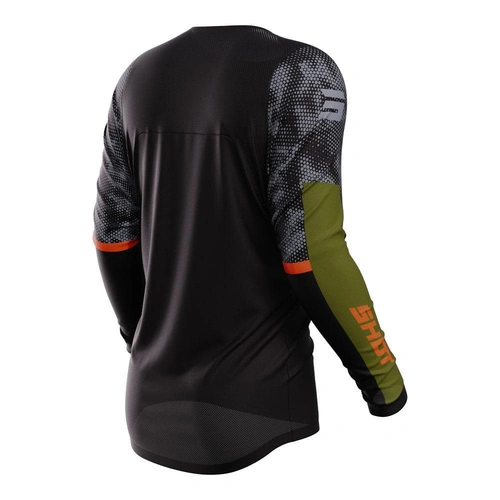 Shot Contact Patrol Jersey - Black/Kaki