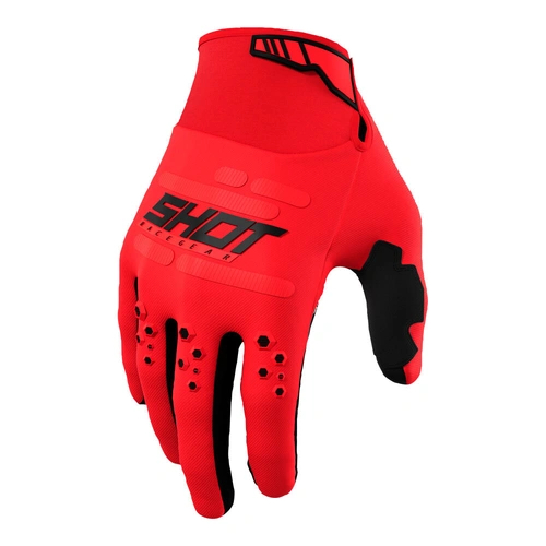 Shot Vision Glove - Red - S - SKU:66-4141-08